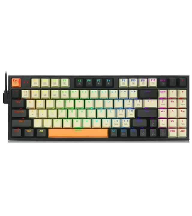 کیبورد مکانیکال گیمینگ ردراگون مدل Kitava K636 CLO RGB